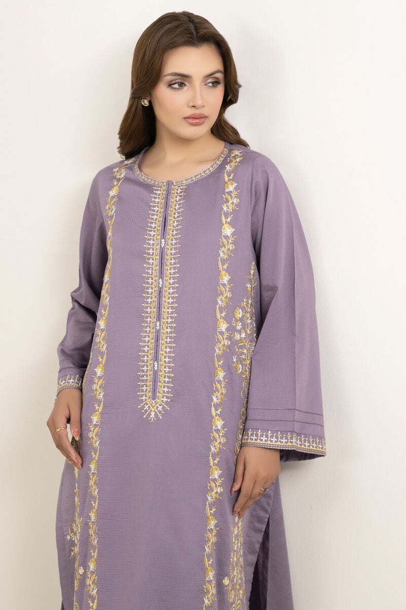 Embroidered Dobby Shirt