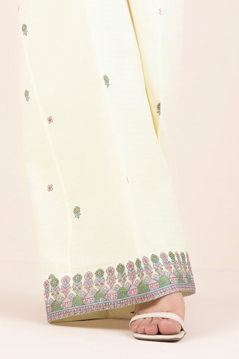 Embroidered Dobby Culottes