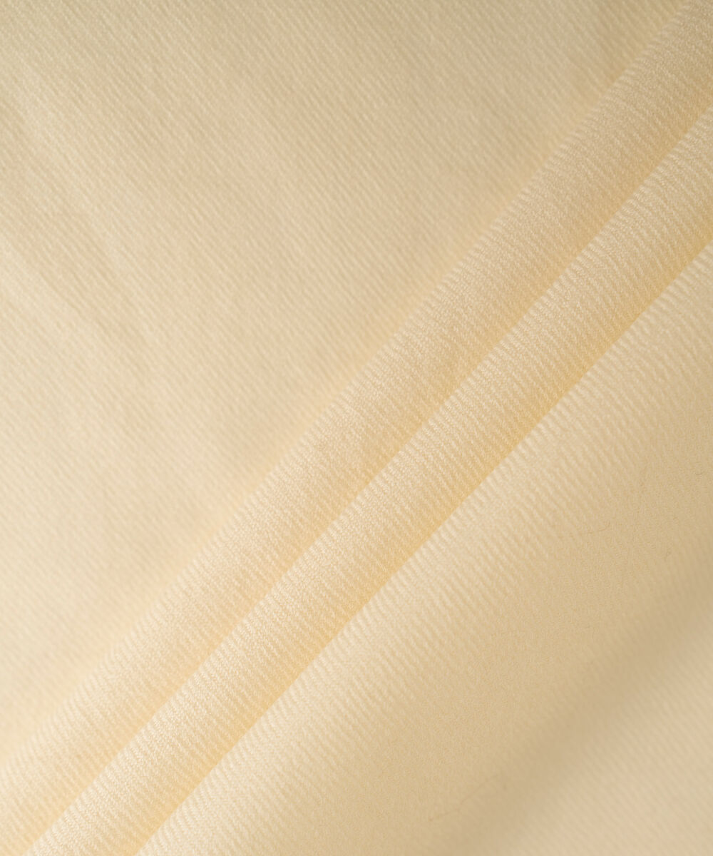 Men Wool Blended Off-White Shawl