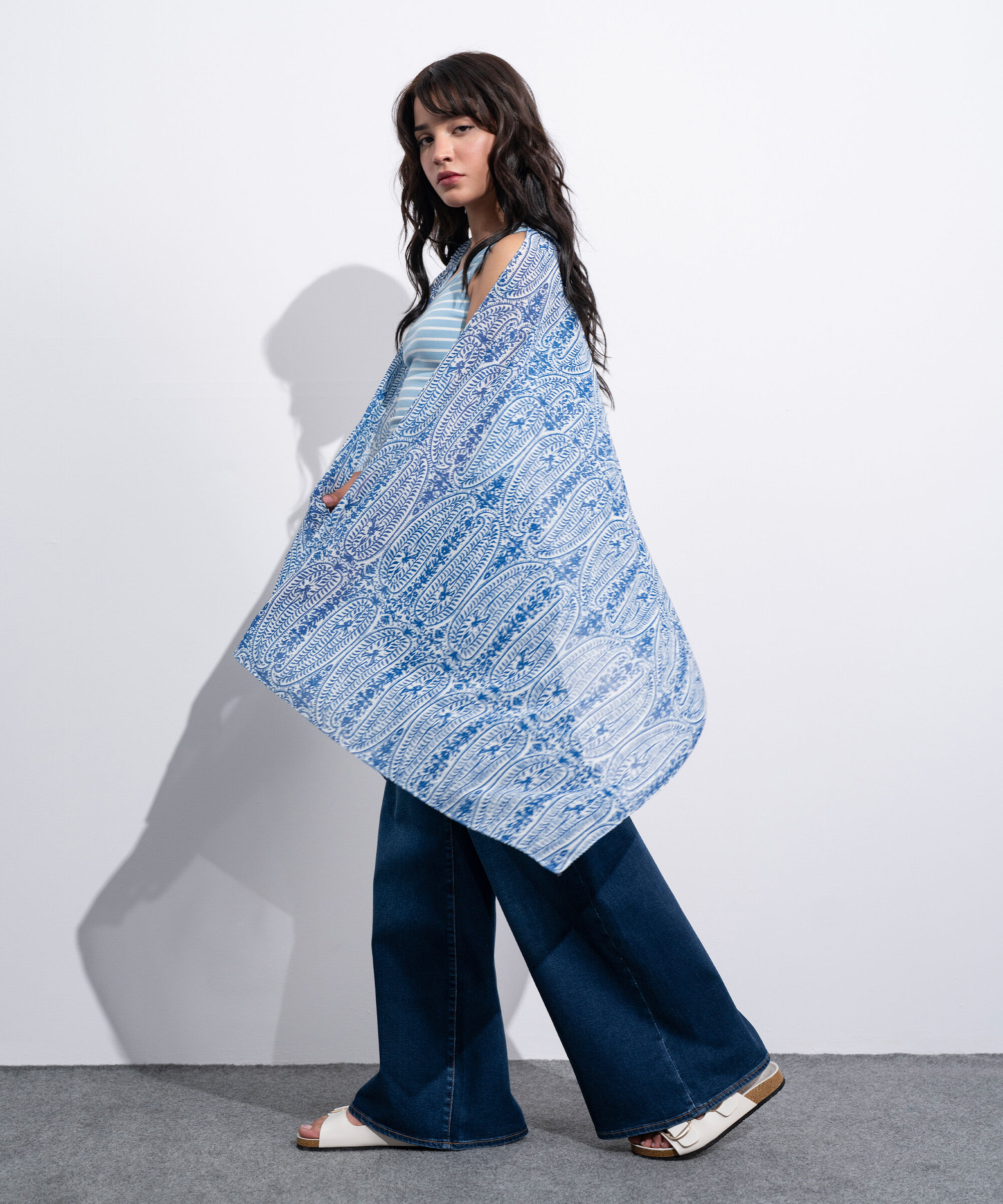 Printed Scarf WSCF26V20003
