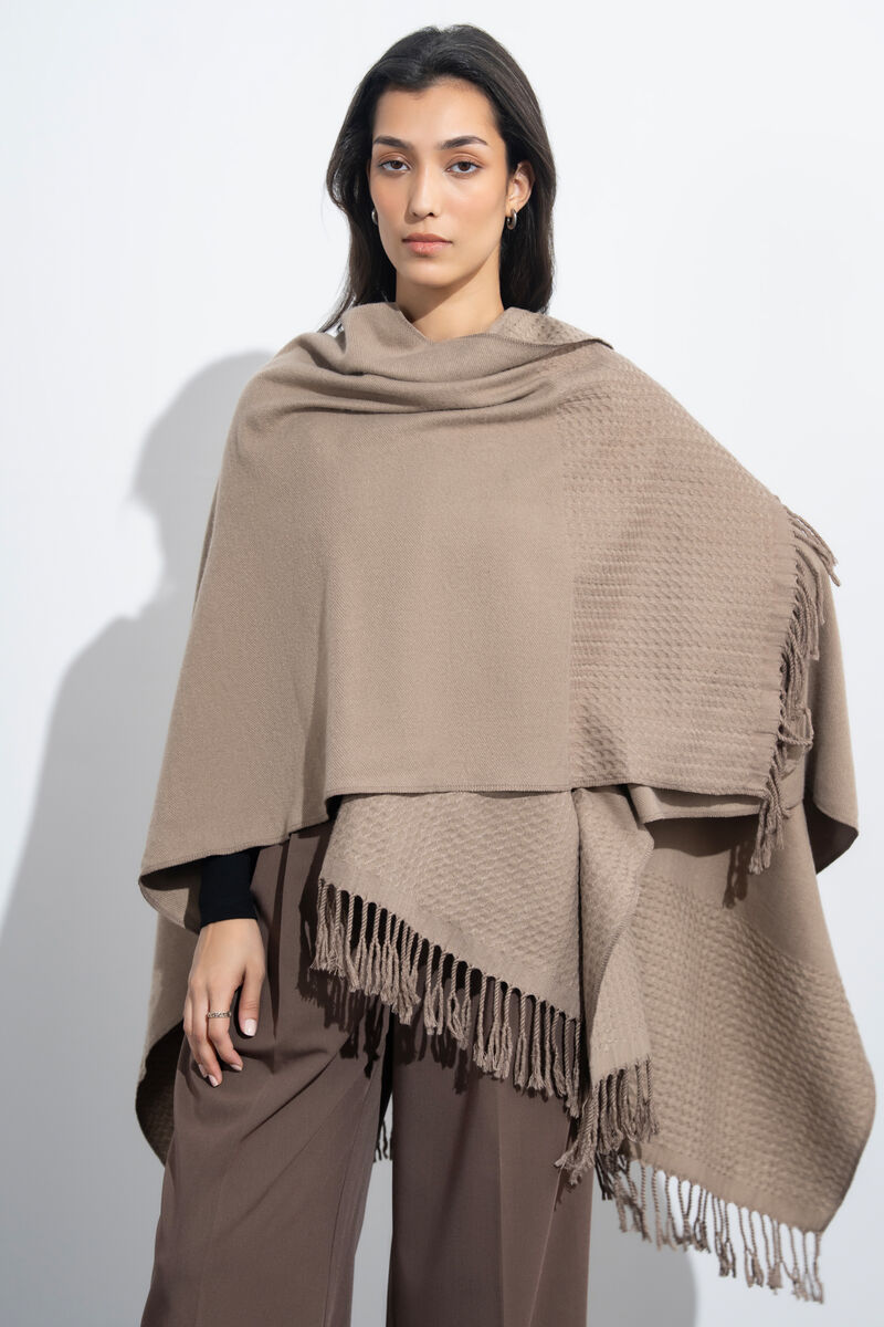 Textured Cape Shawl