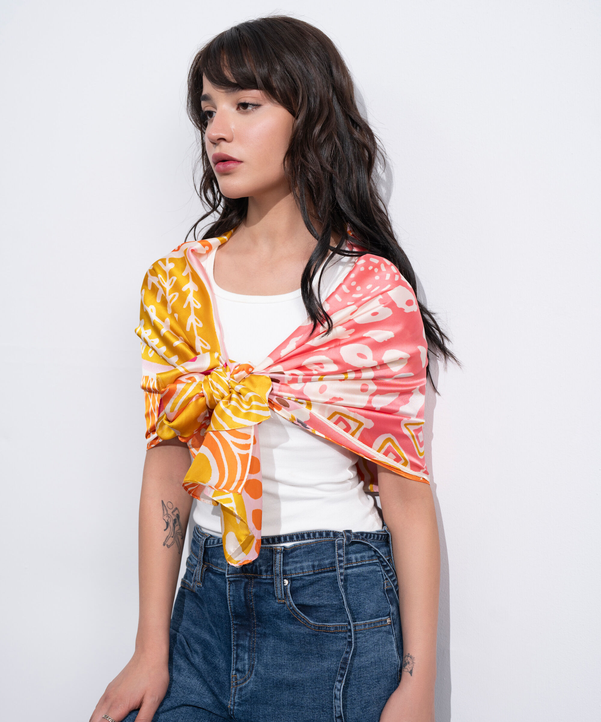 Printed Scarf WSCF26V20009