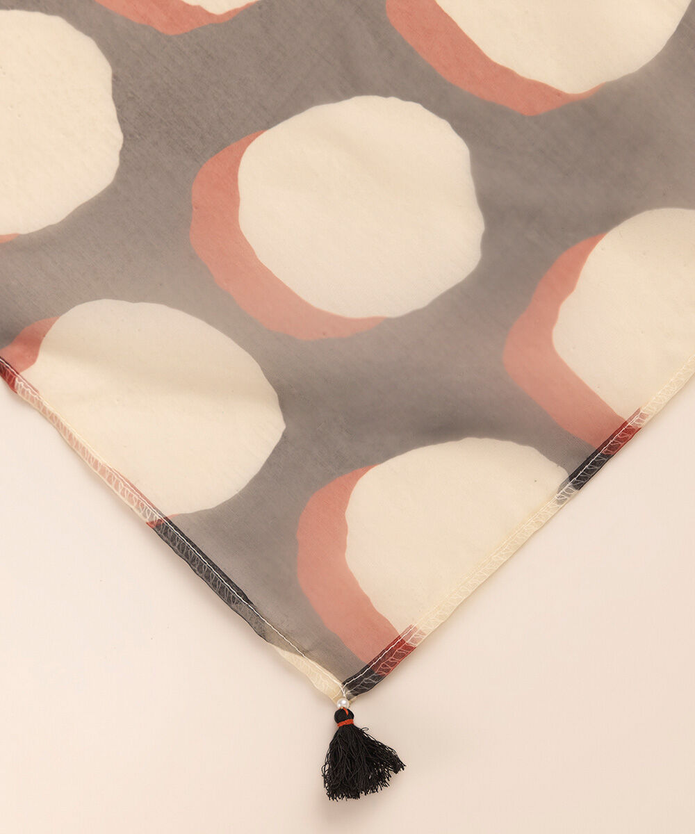 Woman - Multi Printed Organza Dupatta