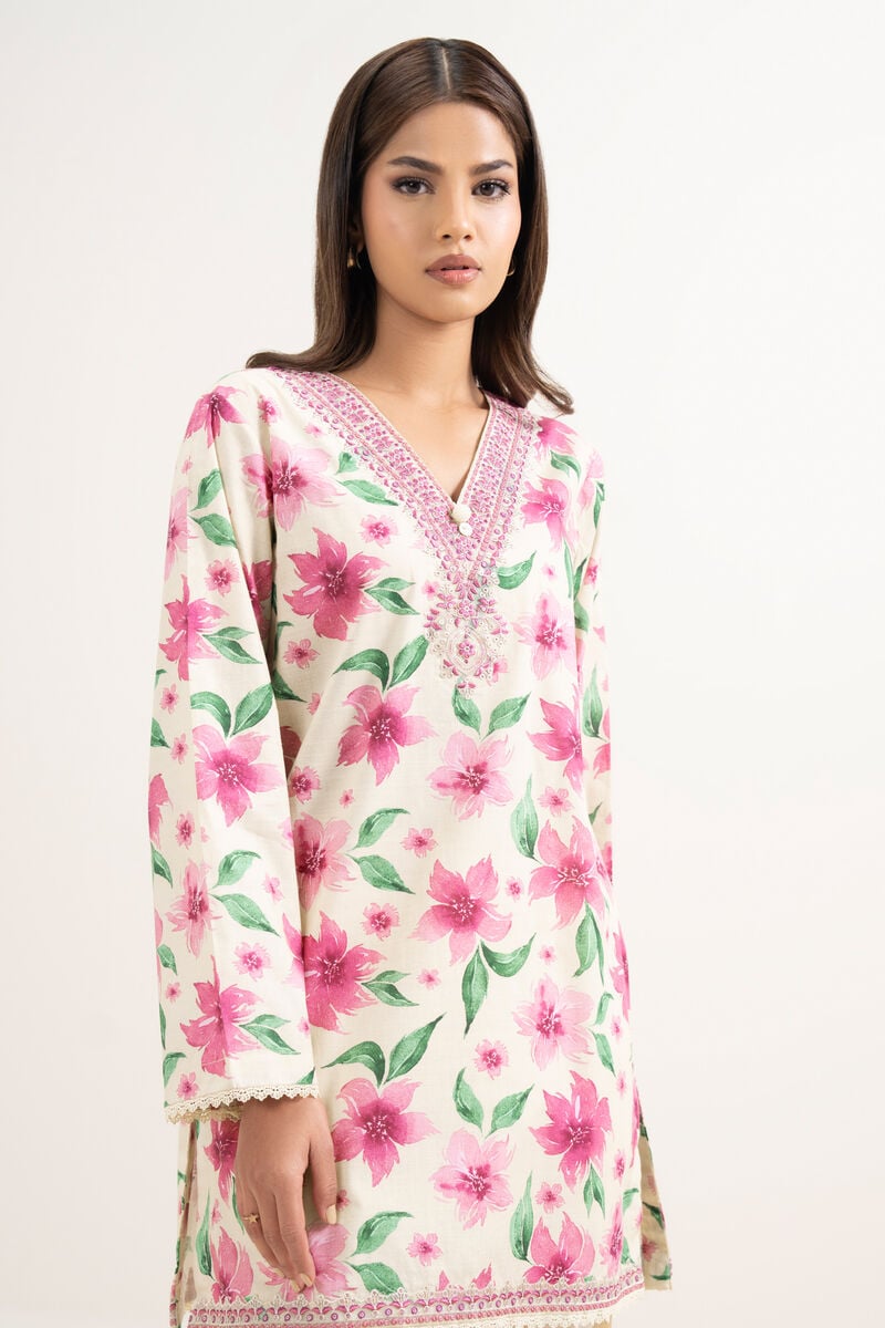 Embroidered Cambric Shirt