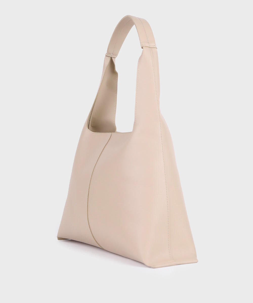 Woman - Beige Beige Tote Bag