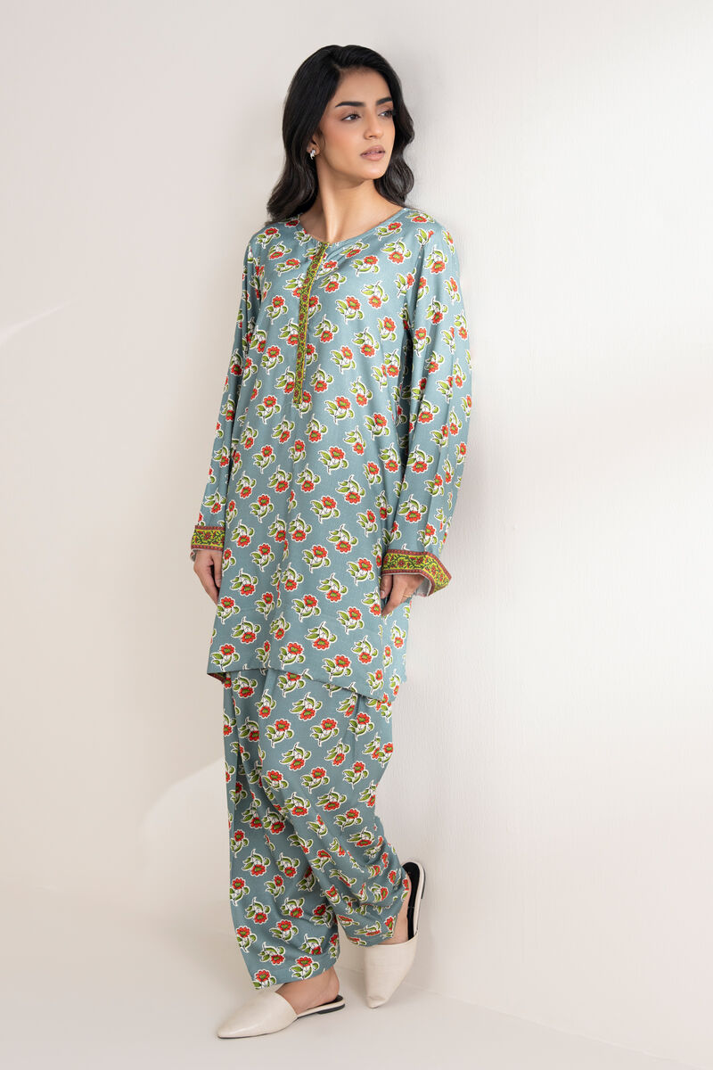 Printed Arabic Dobby Shirt