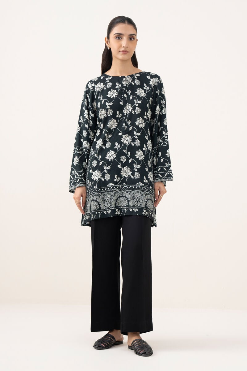 Printed Linen Viscose Shirt