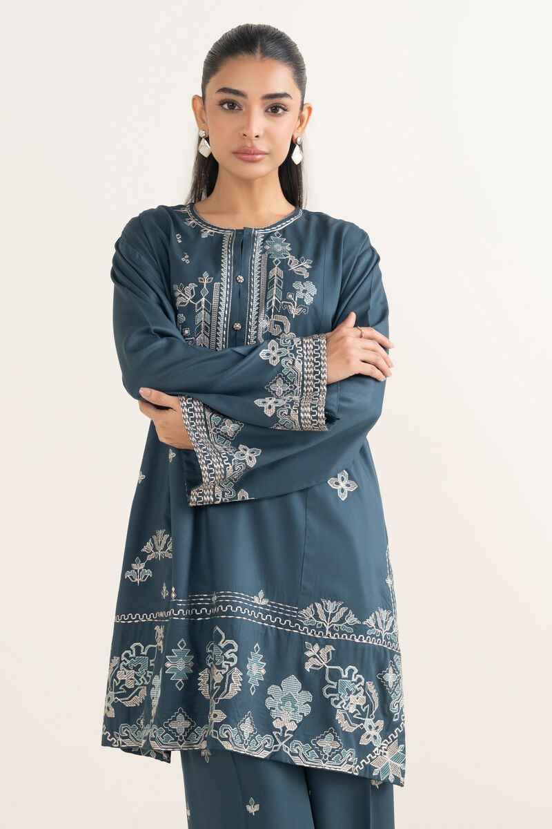 Embroidered Viscose Marina Shirt