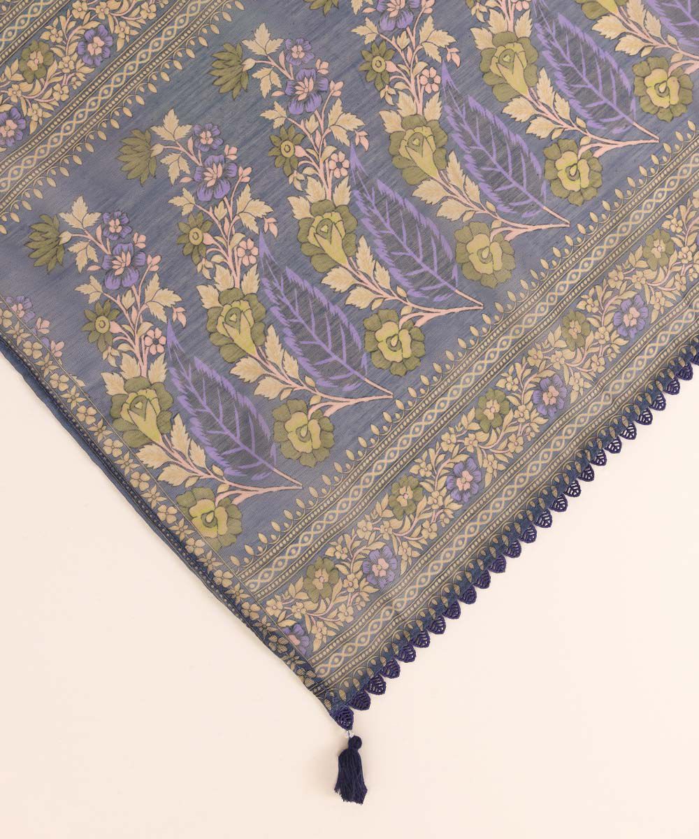 Woman - Multi Printed Manaar Dupatta