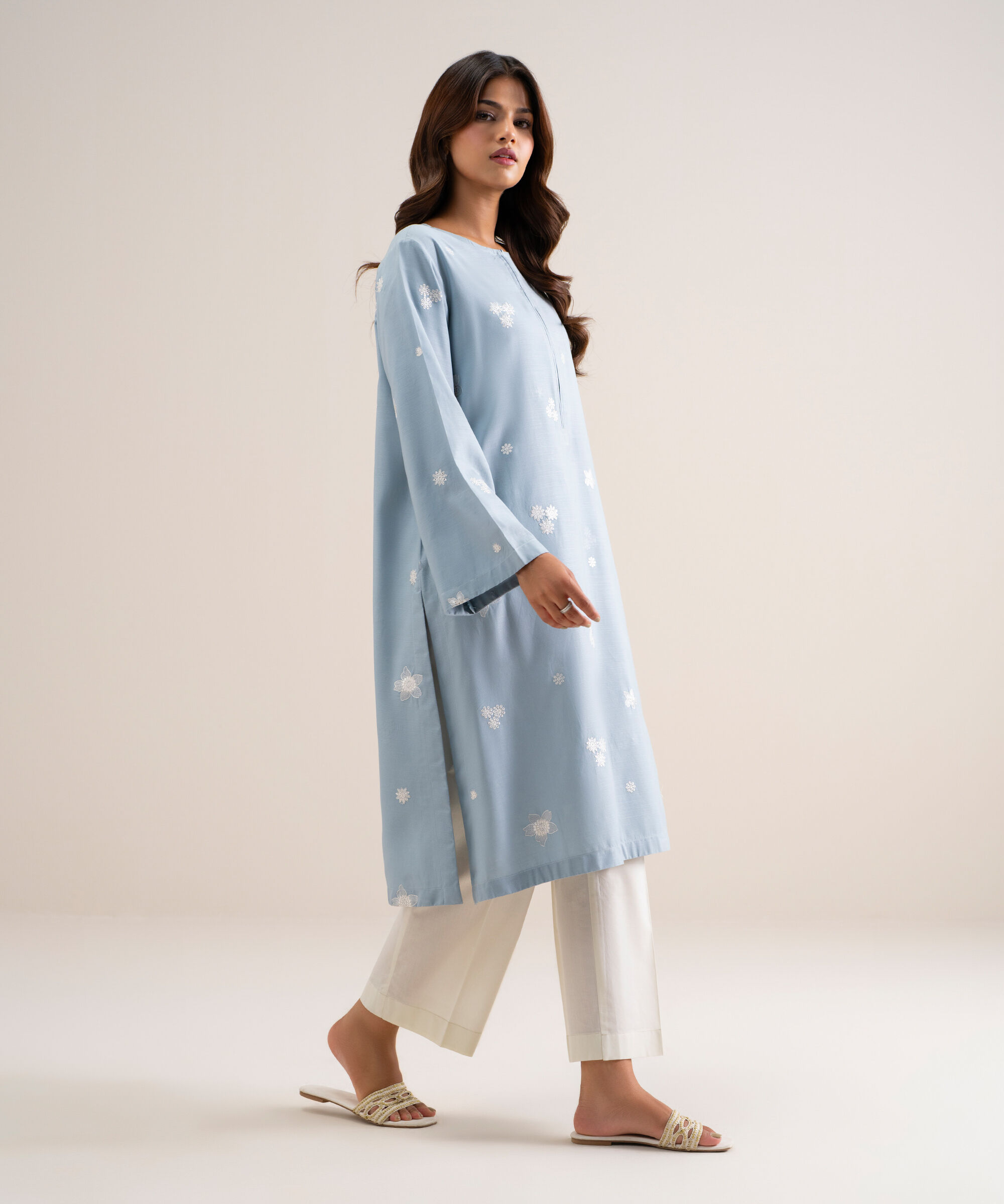 Unstitched Silk Shirt UPEDFW25V231
