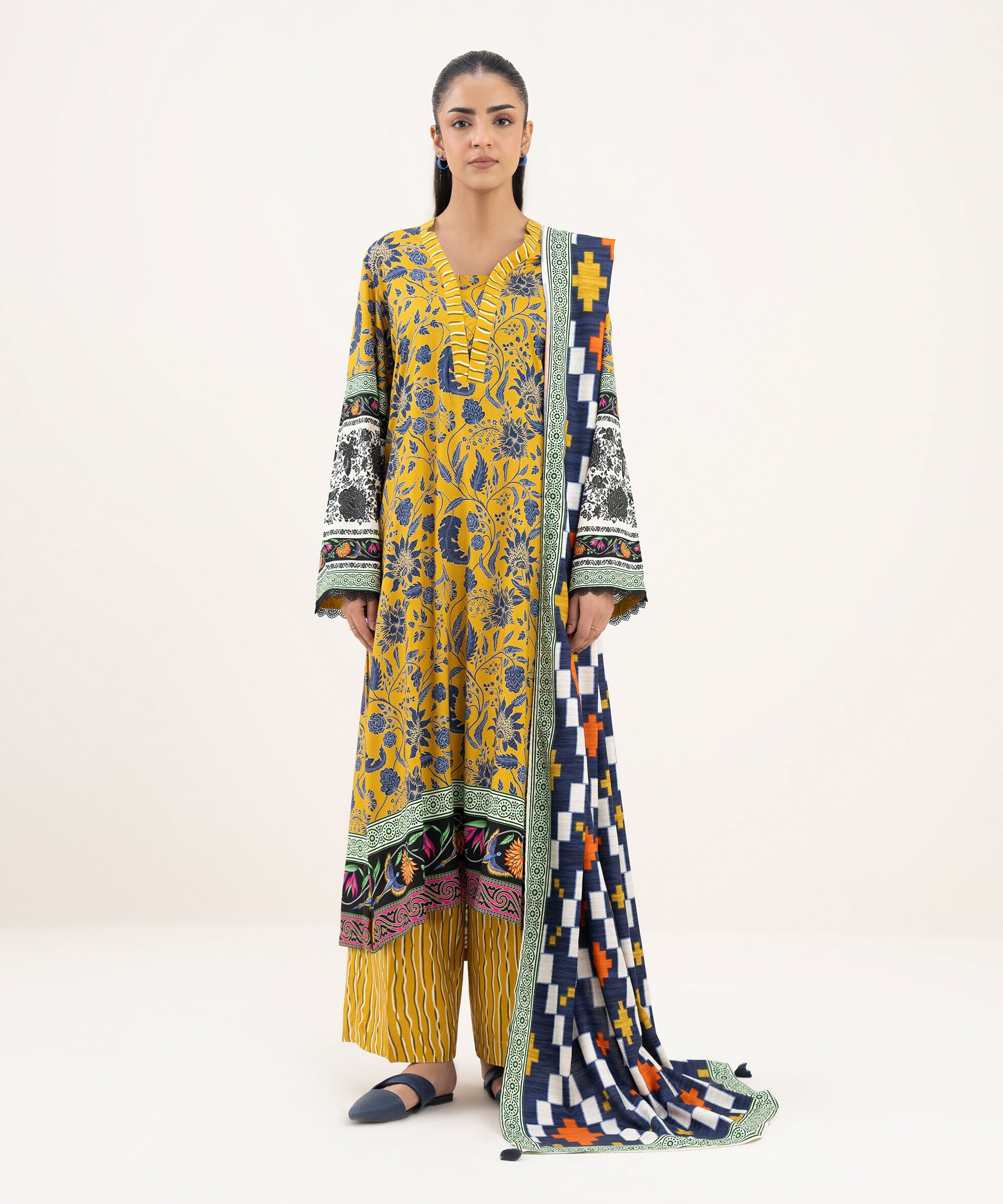 Printed Dupatta 3PPRW25V568D