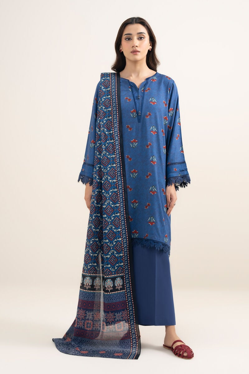 Printed Lawn Dupatta