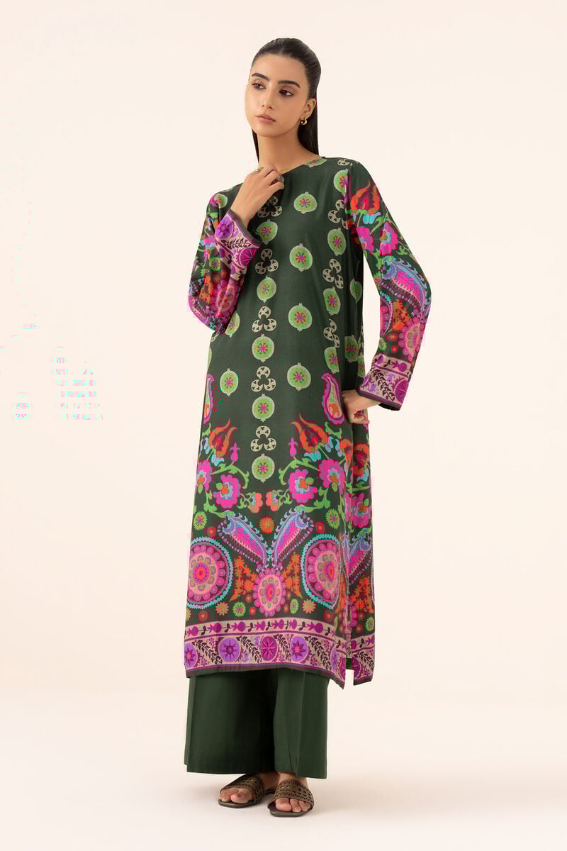 Printed Arabic Lawn Shirt