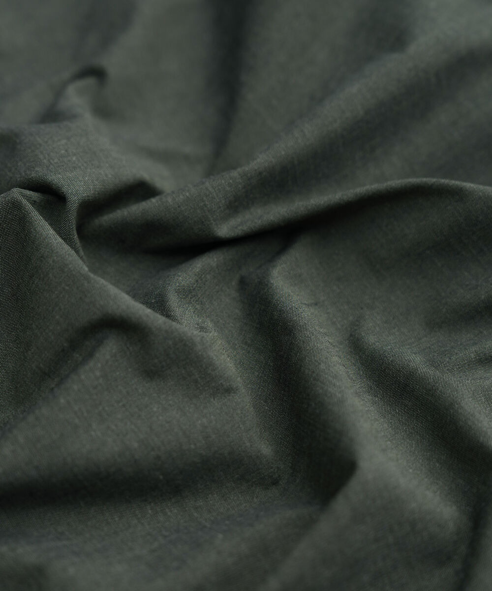 Men's Unstitched Olive Yarn dyed Wash & Wear Suit