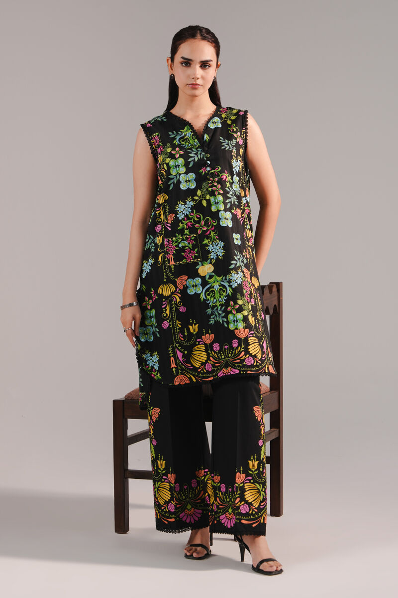 Printed Leno Kara Shirt