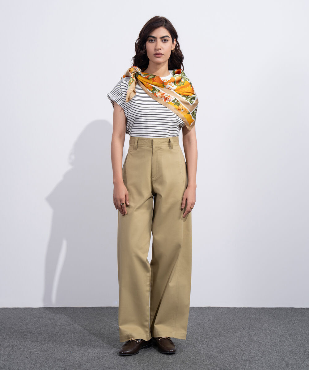 Women's Western Multi Printed Square Scarf