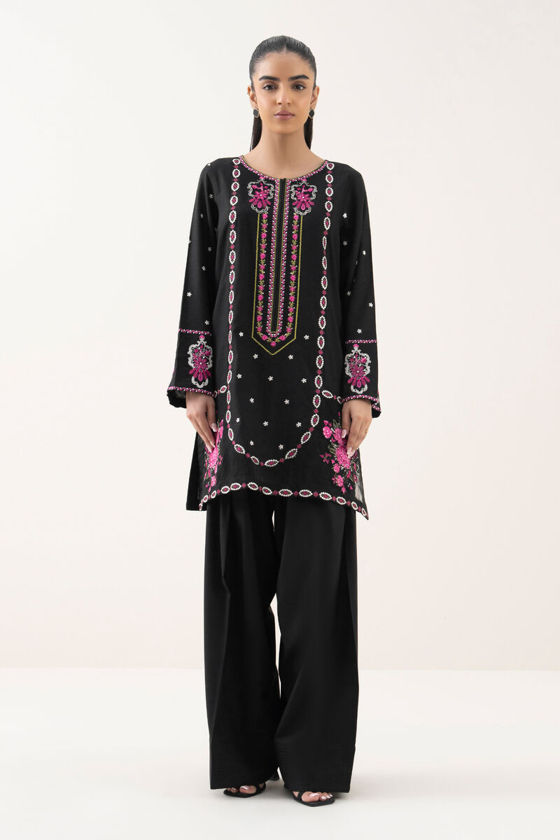 Embroidered Cotton Viscose Shirt