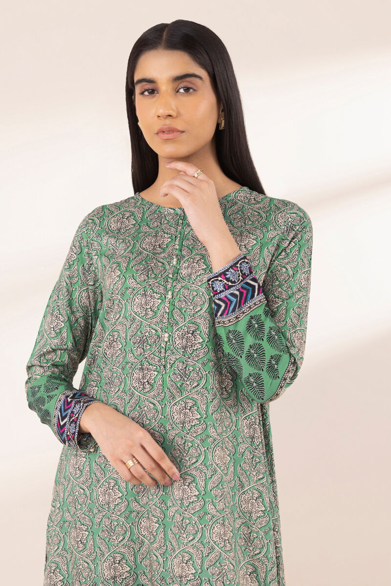 Printed Arabic Lawn Shirt