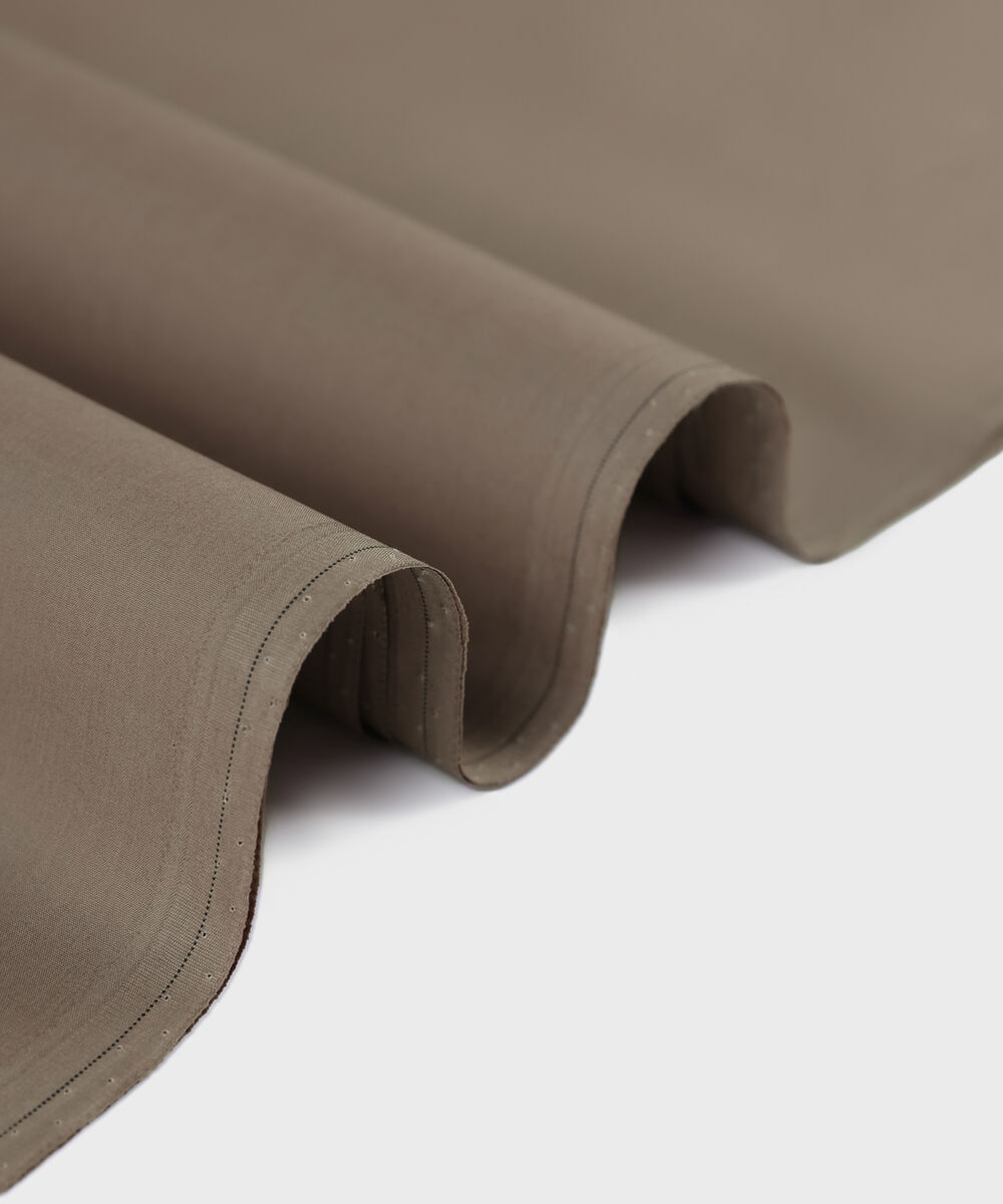 Men Unstitched Cotton Purple Full Suit Fabric