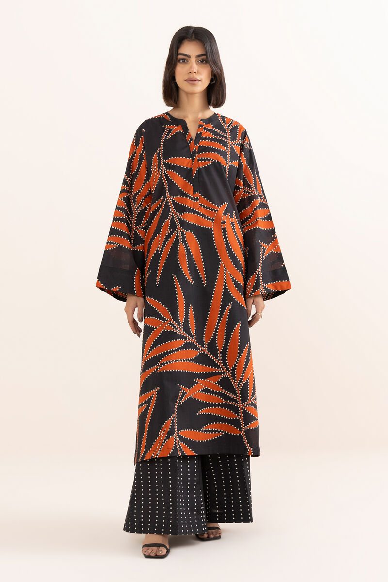 Printed Crosshatch Shirt