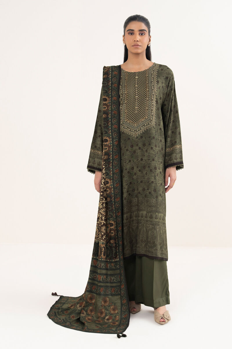 Printed Linen Dupatta