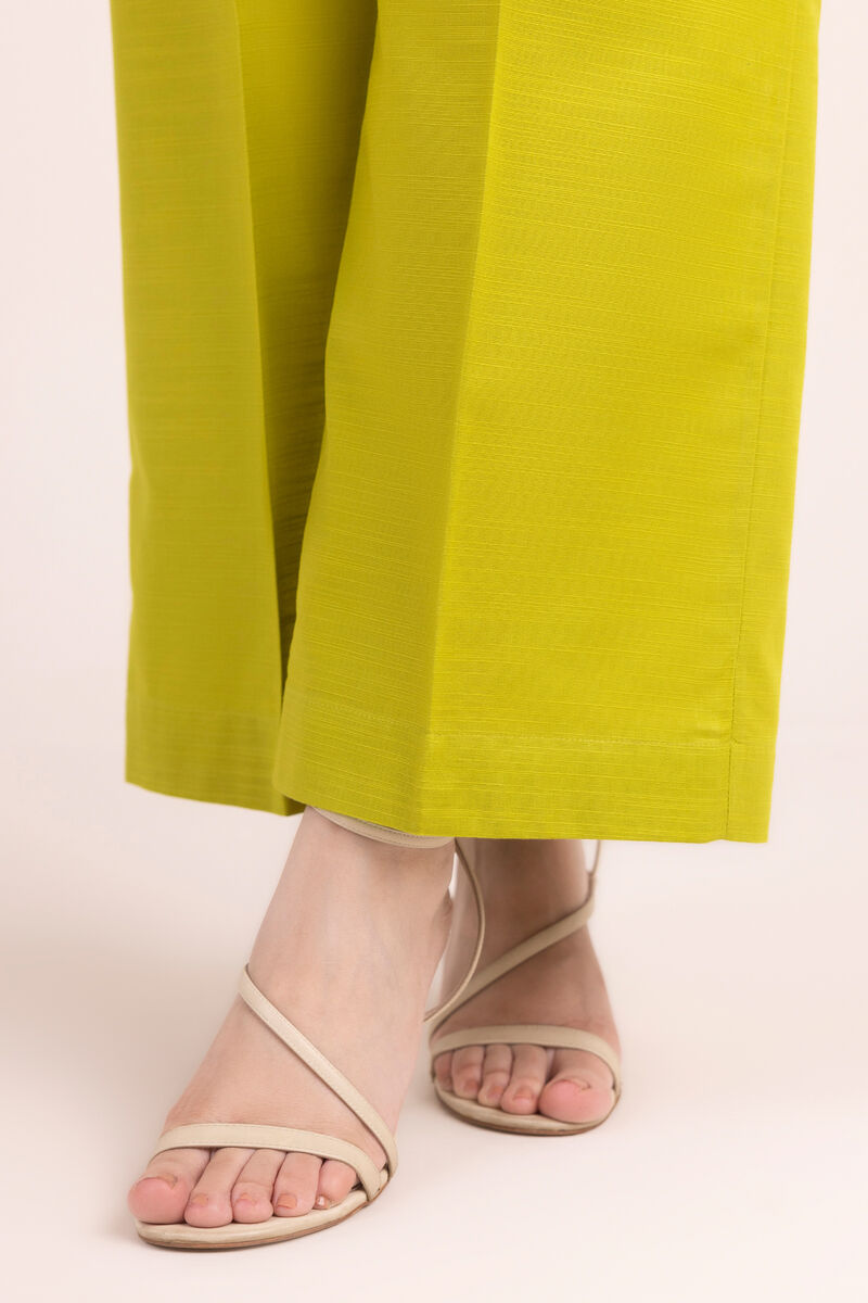 Solid Khaddar Straight Pants