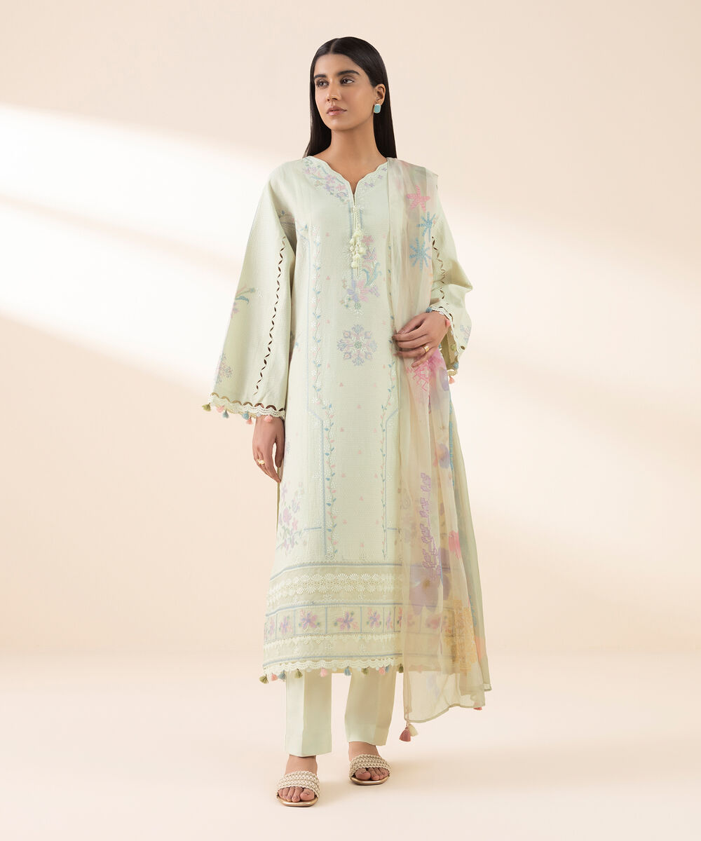 Unstitched 3 PC 0PESG25V515B Sapphire PK