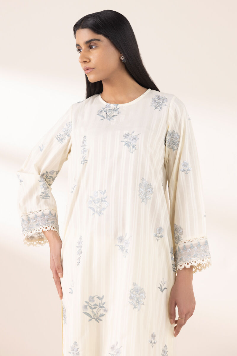 Embroidered Dobby Shirt