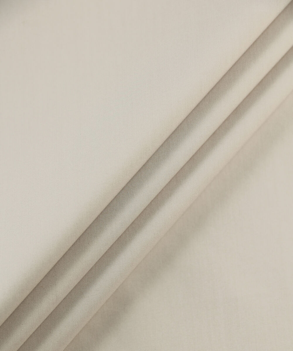 Men Unstitched Cotton Beige Full Suit Fabric
