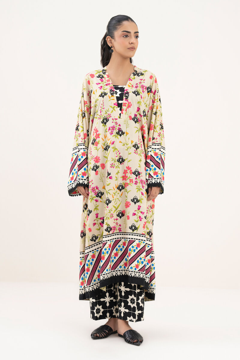 Printed Viscose Linen Shirt