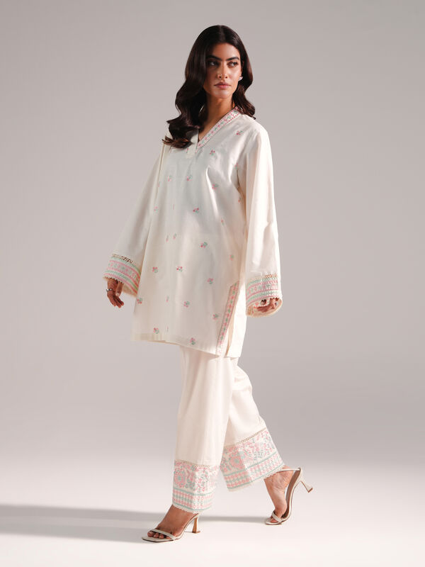 2 Piece - Embroidered Lawn Suit