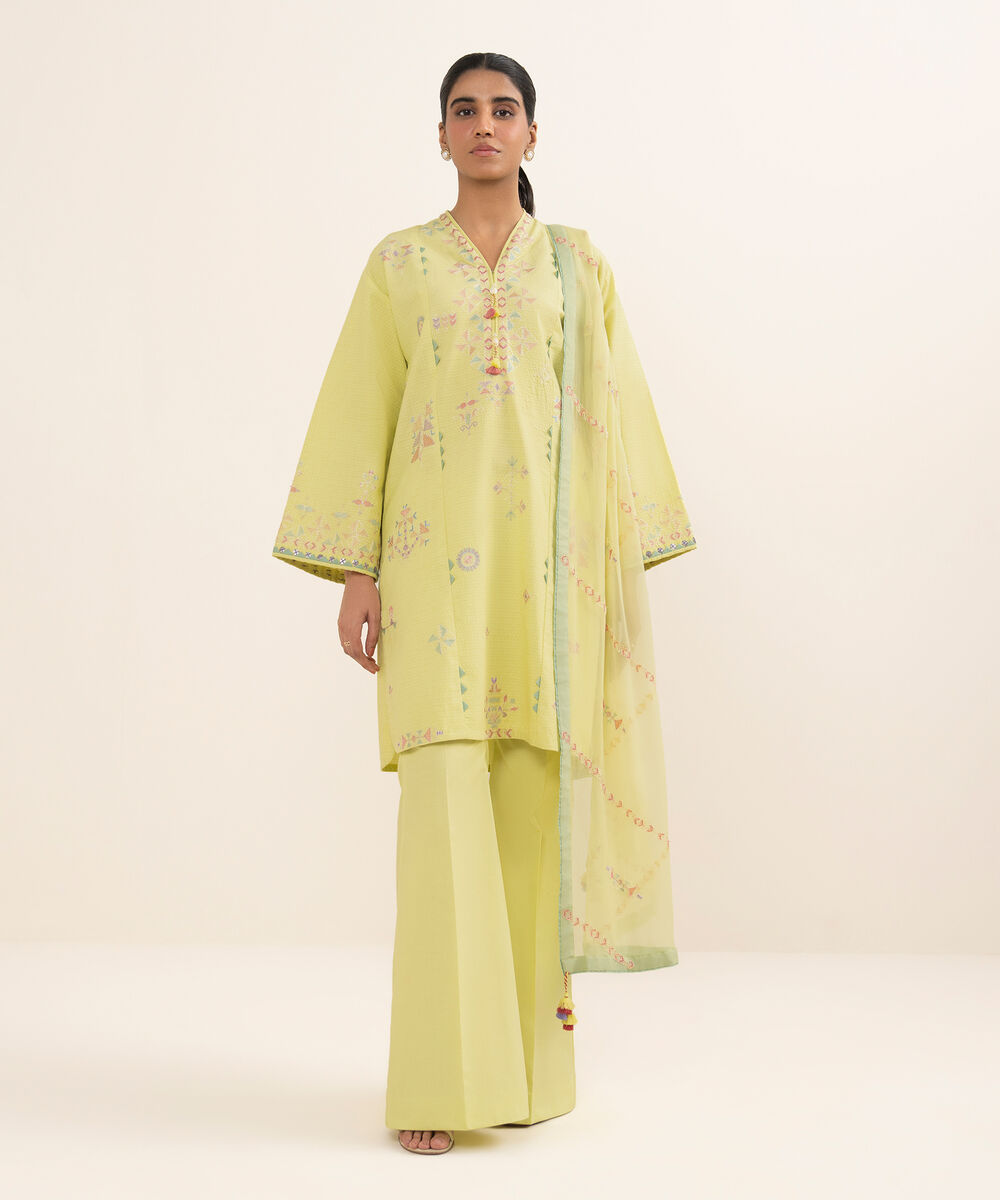 0U3PEST25V58 Unstitched 3 PC 0U3PEST25V58