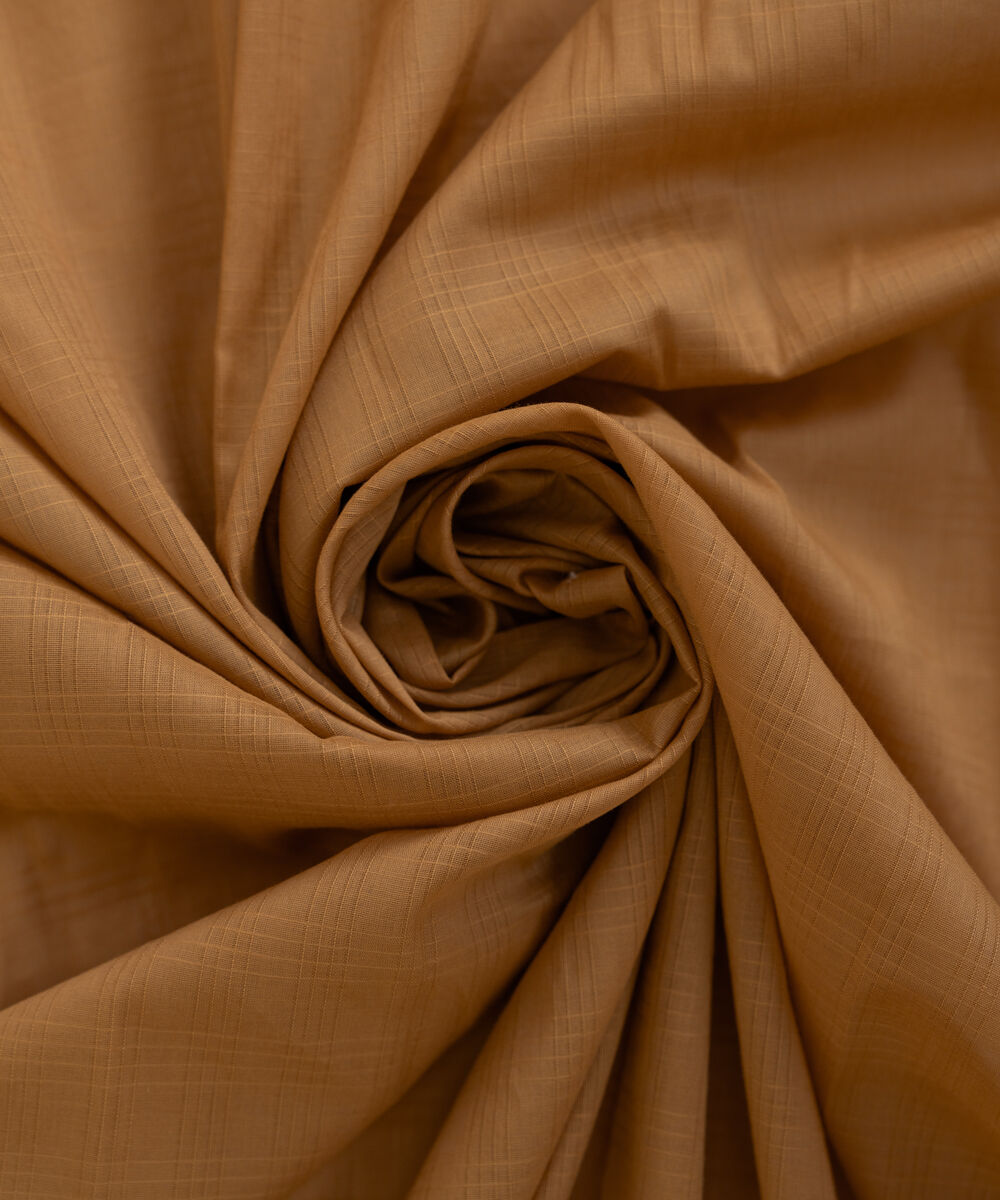 Textured Voile Orange Solid Dupatta