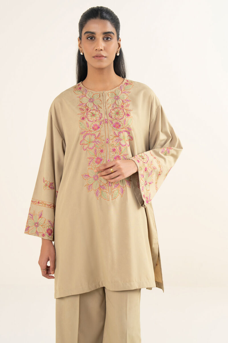 Embroidered Jacquard Shirt