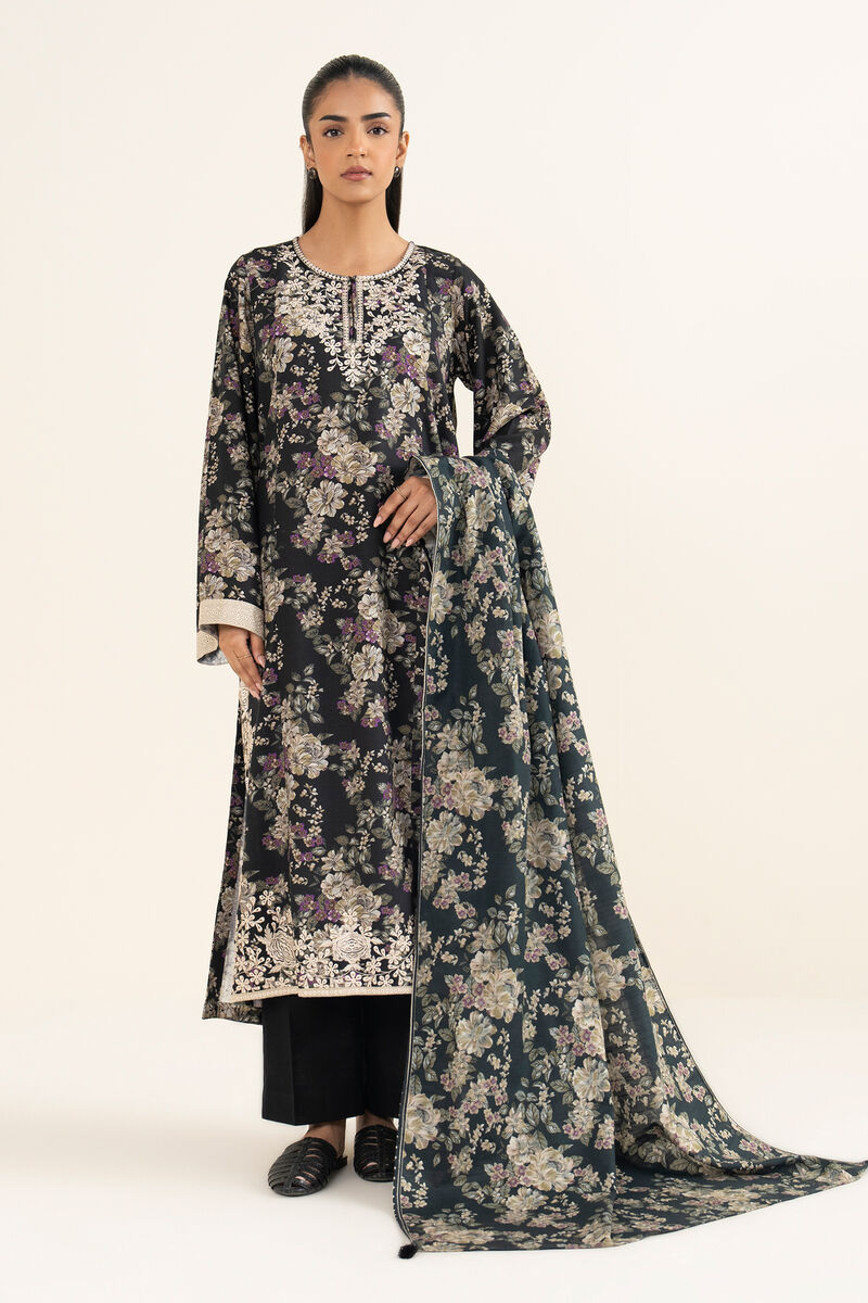 Printed Khaddar Dupatta