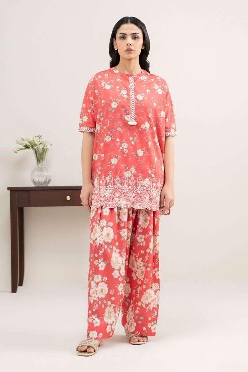 Embroidered Dobby Shirt