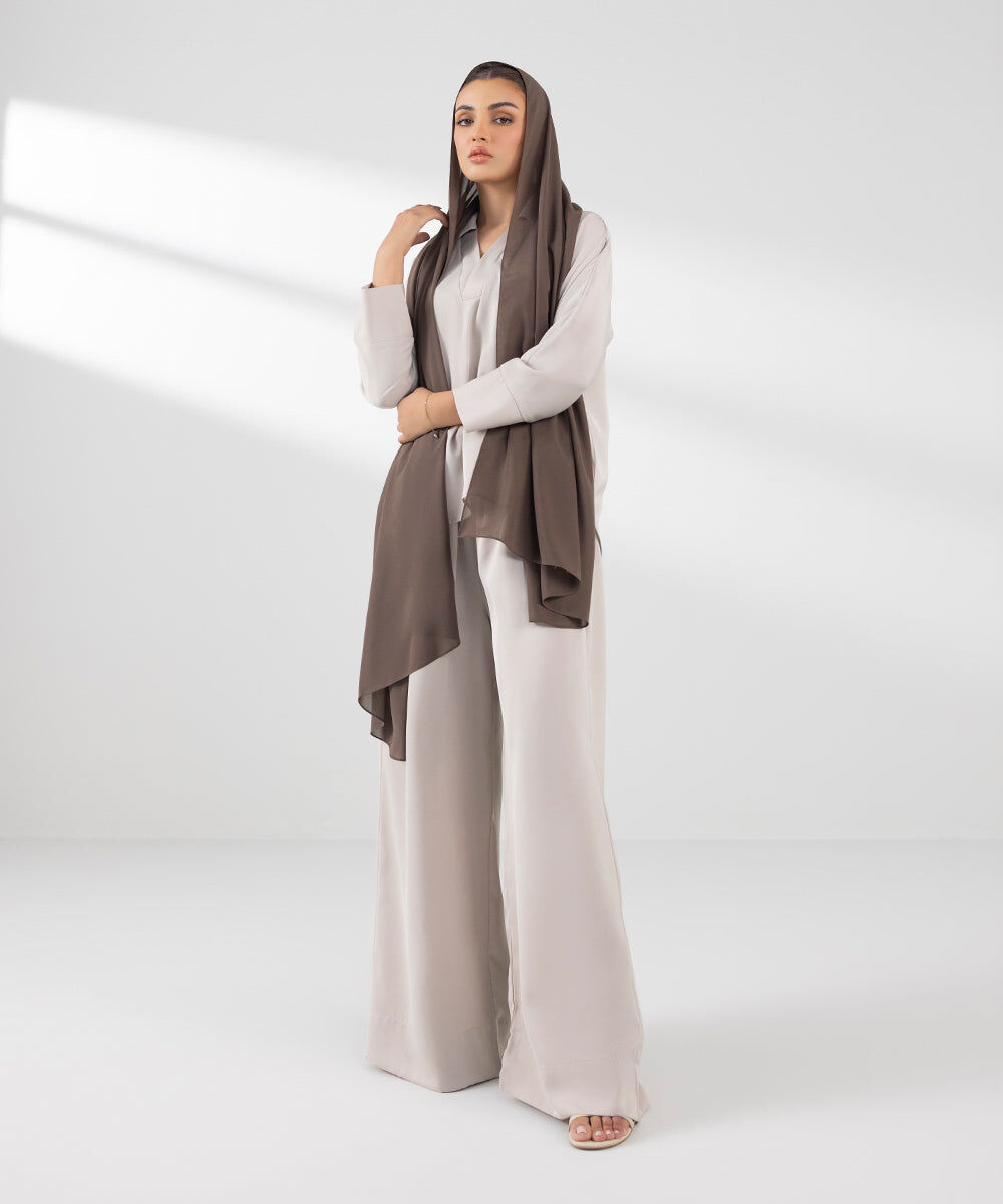 Woman - Pink Flowy Wide Leg Trousers