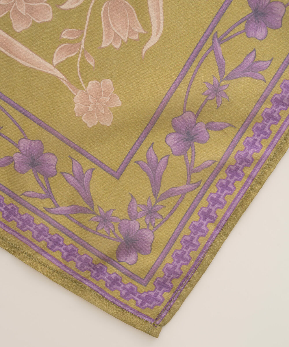 Fancy Manaar Printed Green Dupatta