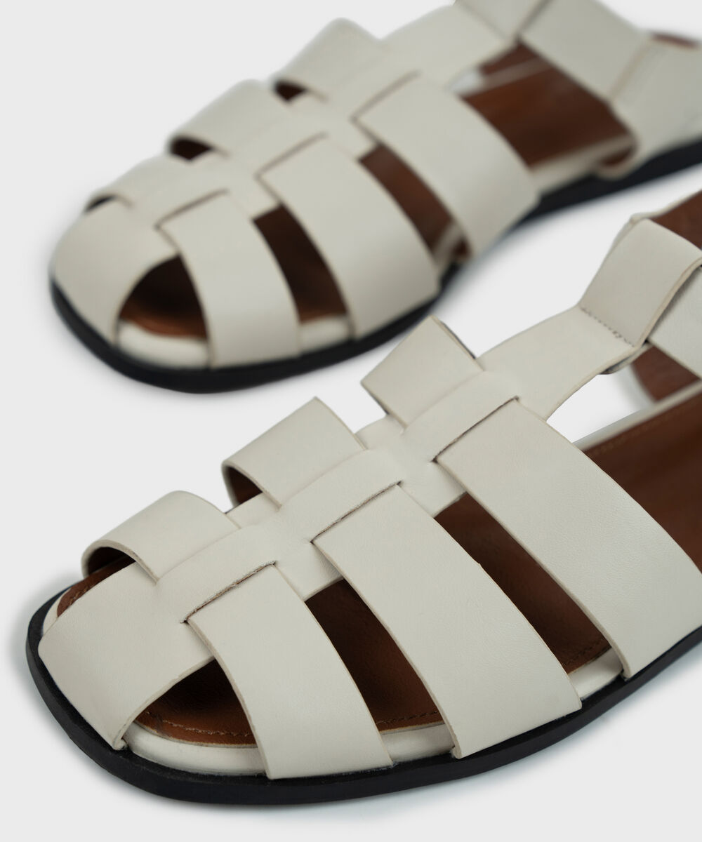 Women's Off White Sandals
