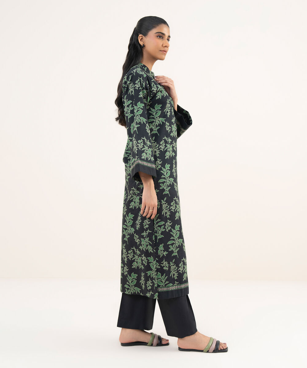 Women's Unstitched Lawn Printed Multi Two Piece Suit