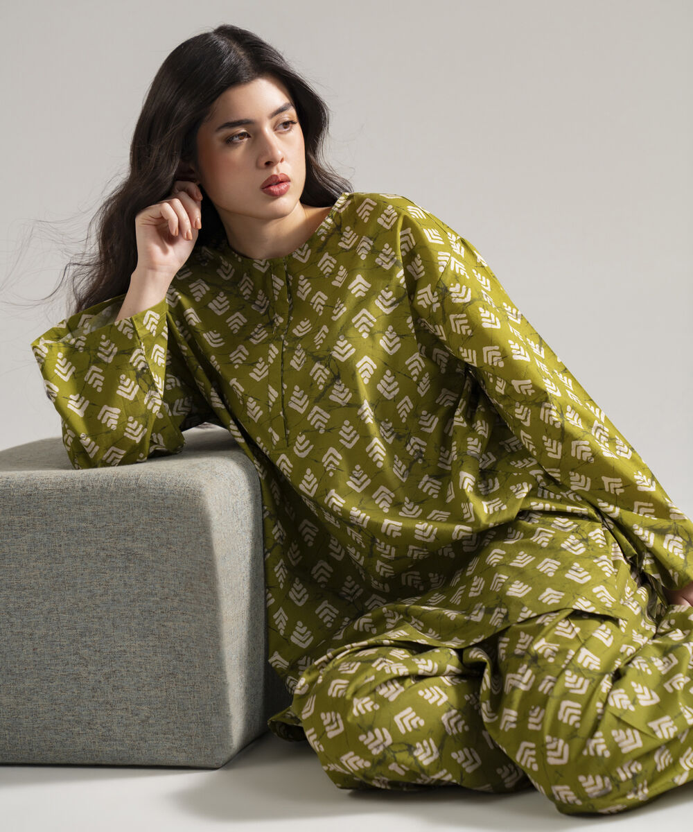 2 Piece - Printed Lawn Suit