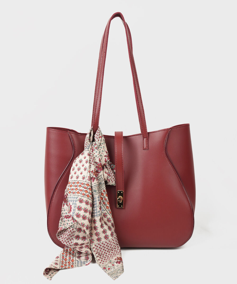 Women's Red Tote Bag