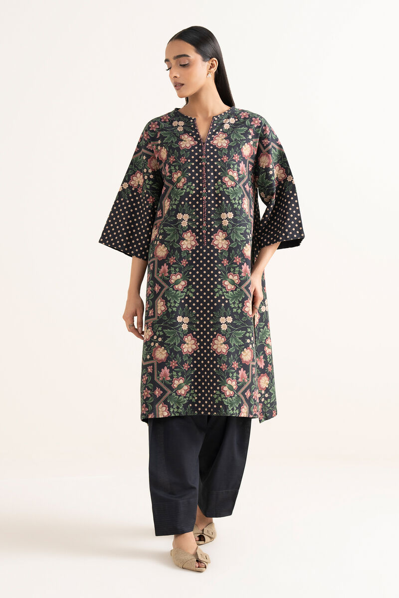 2 Piece - Printed Light Khaddar Suit