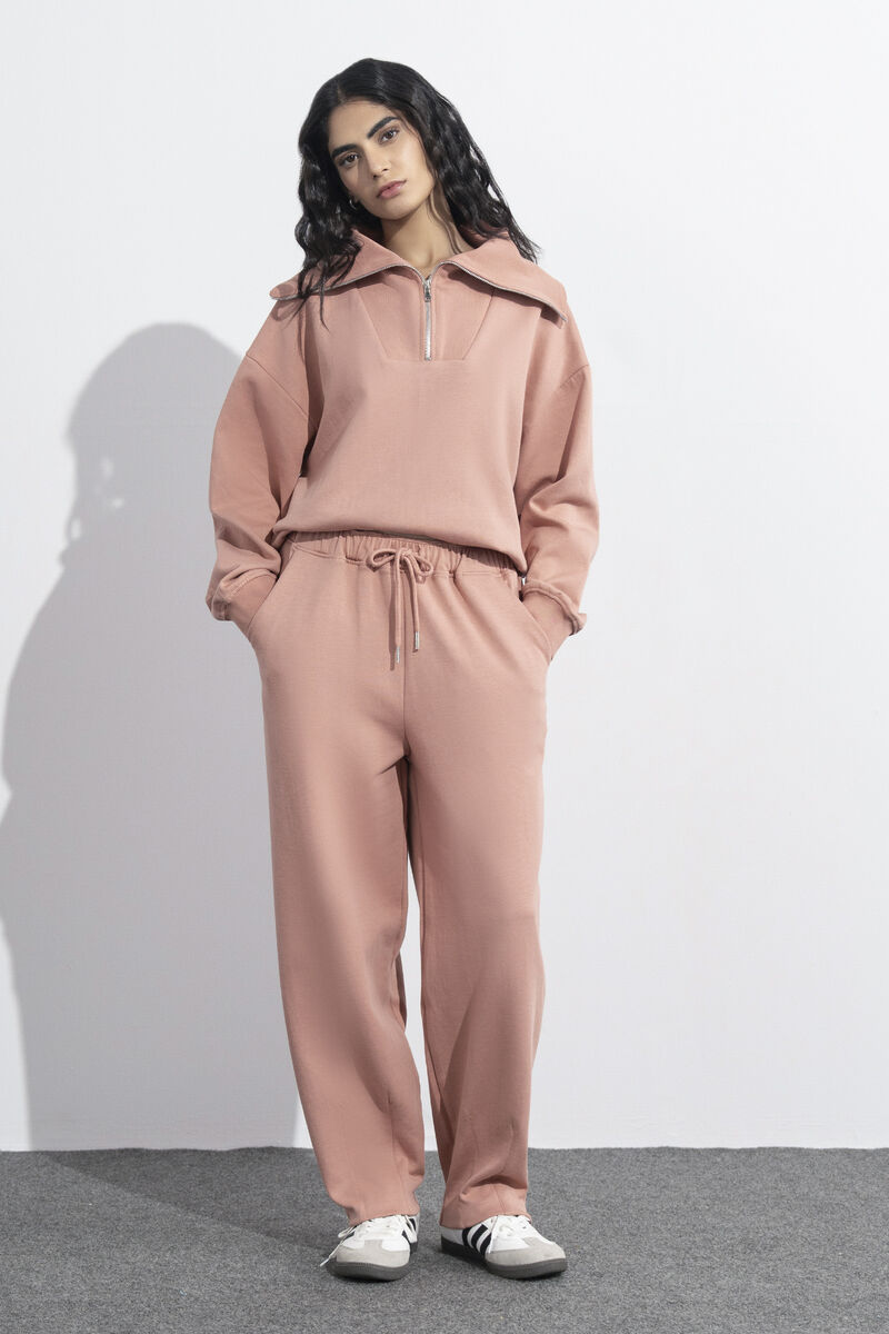 Interlock Darted Pull-On Trousers
