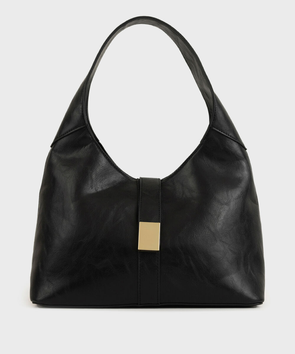 Women's Black Shoulder Bag