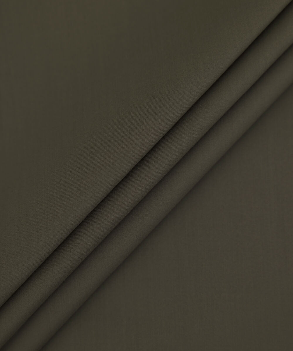 Men's Unstitched 2-Piece Luxury Wash & Wear Brown Suit