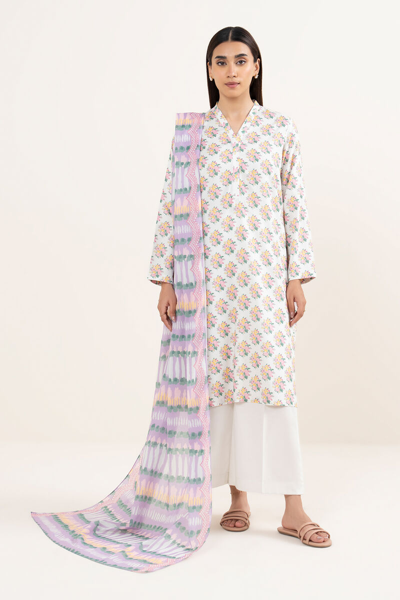 Printed Voile Dupatta