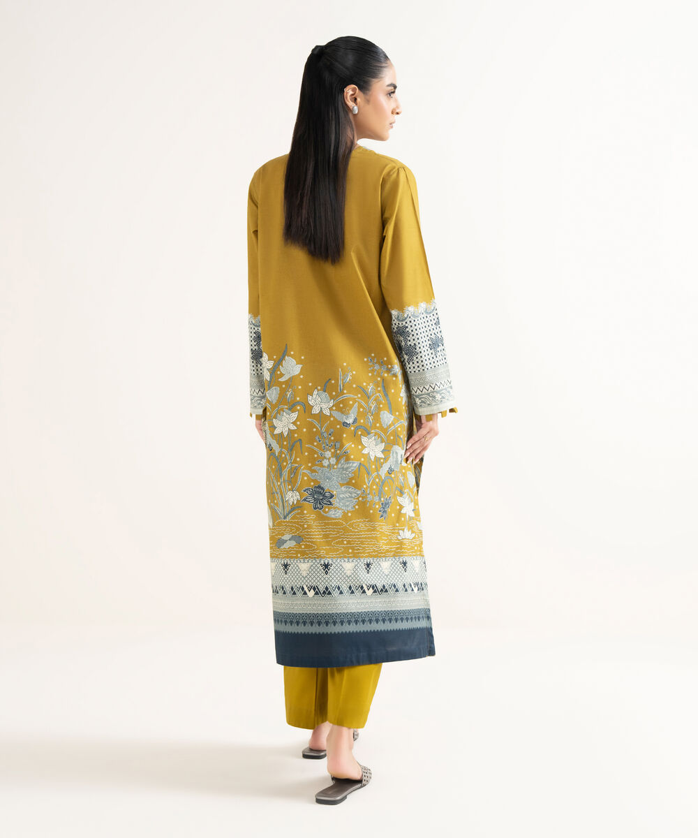 Women's RTW Cambric Printed A-Line Multi Shirt