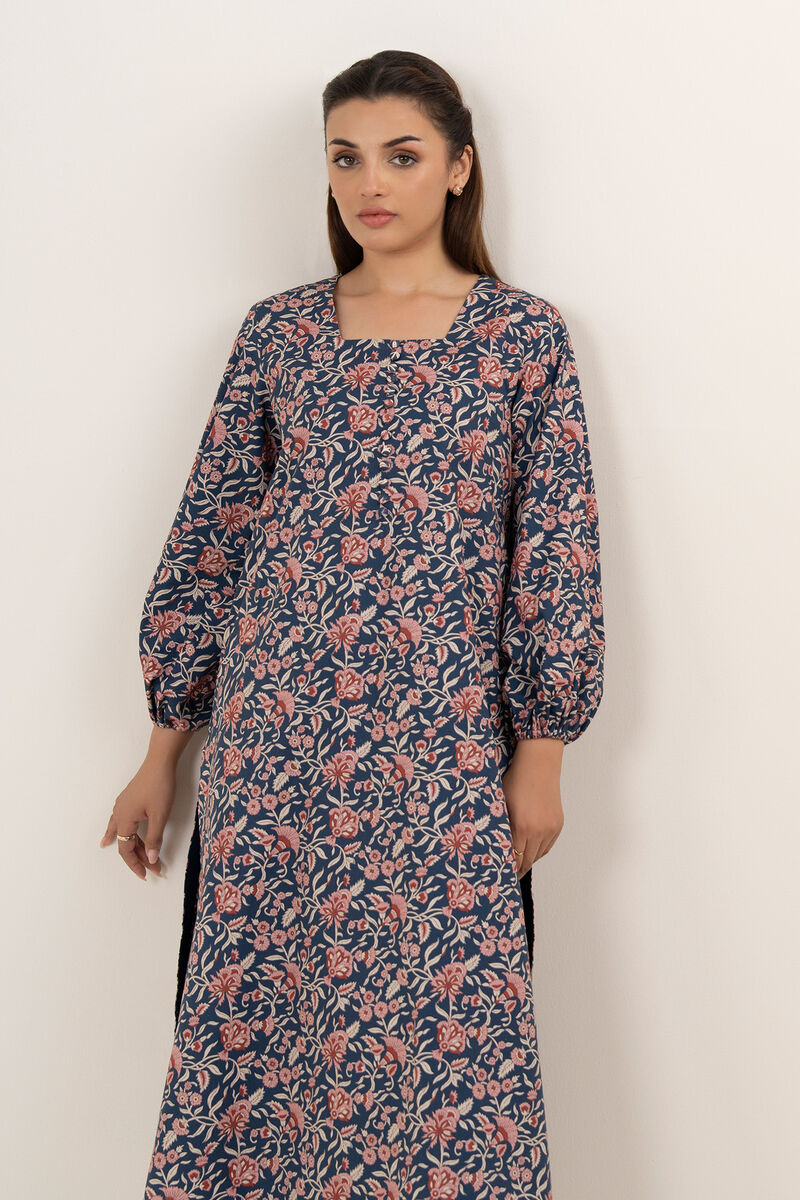 2 Piece - Printed Cotton Suit