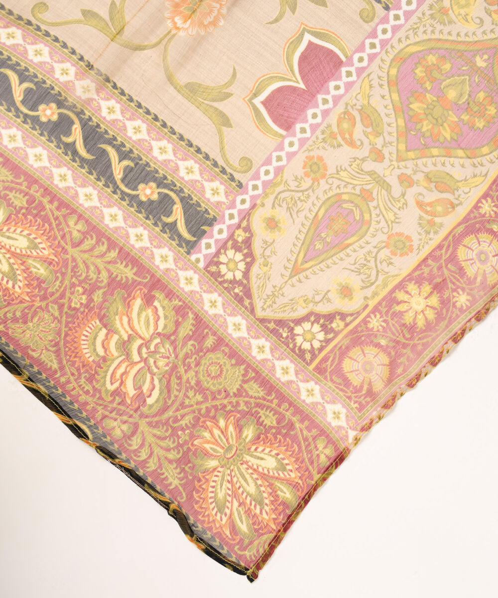 Blended Chiffon Printed Multi Dupatta